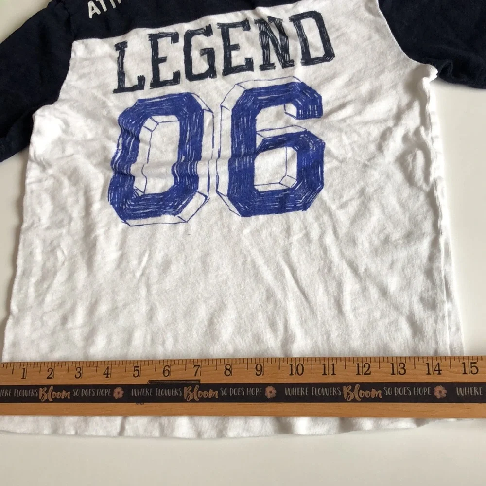 Gymboree Boys Legend T Shirt White and Blue 06 Legend Shirt Boys 8